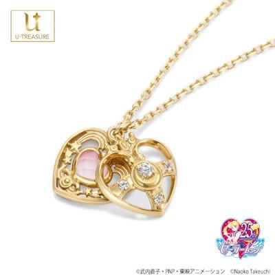 美少女戦士セーラームーン コズミックハート ネックレス K18 イエロー 