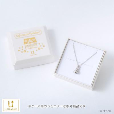 シルバニアファミリー グッズ ネックレス ペルシャネコの女の子 ネックレス K18ホワイトゴールド アクセサリー レディース プレゼント｜giv-store｜04