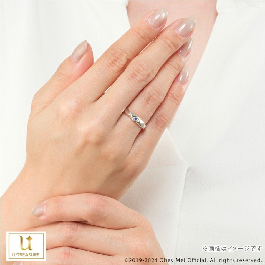 Obey Me! おべいみー! グッズ リング 指輪 シークレットメッセージリング To my precious from Lucifer / ルシファー シルバー レディースの画像