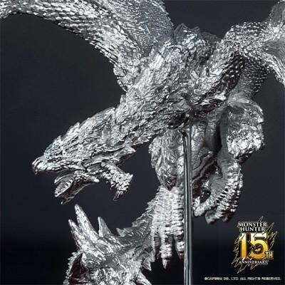 夏セール開催中 Max80 Off フィギュア モンスターハンター モンスターハンター 15周年限定 モンハン シルバー 銀火竜 リオレウス希少種 フィギュア グッズ ゲームキャラクター