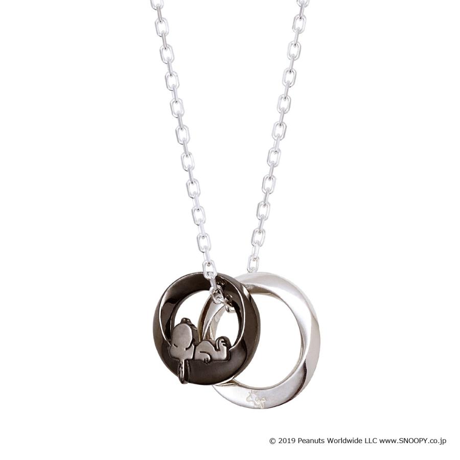 SNOOPY（スヌーピー） ネックレス THE KISS PEANUTS シルバー