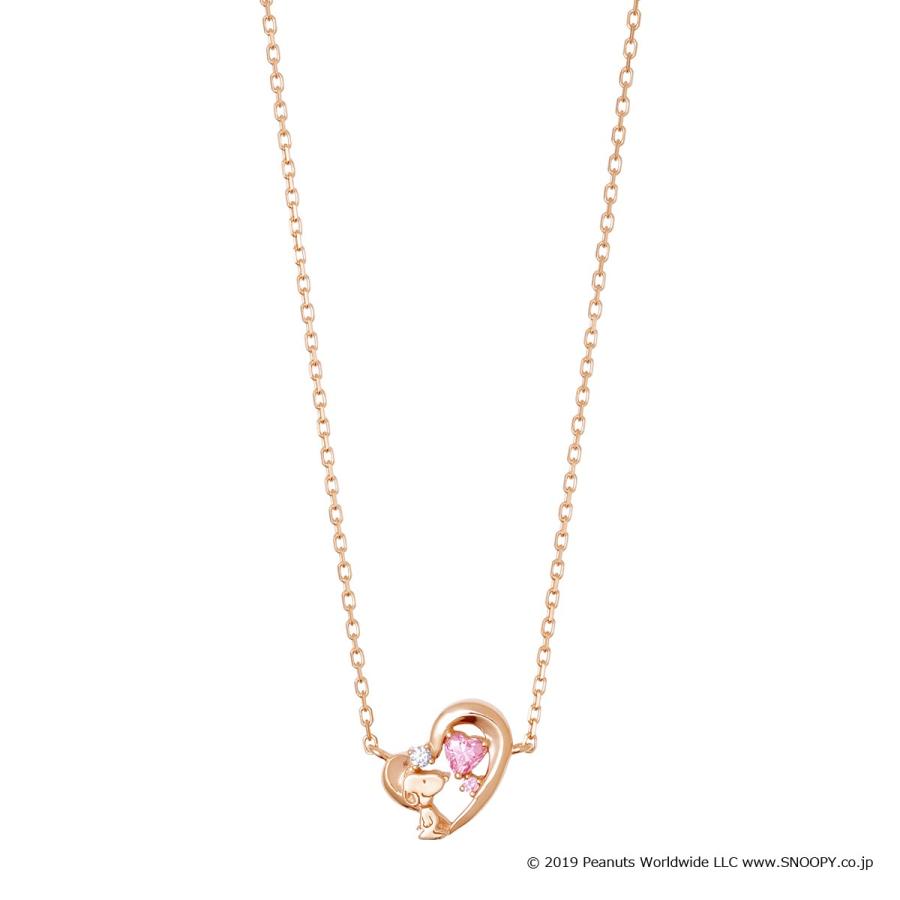 SNOOPY（スヌーピー） ネックレス THE KISS ザキッス PEANUTS シルバー