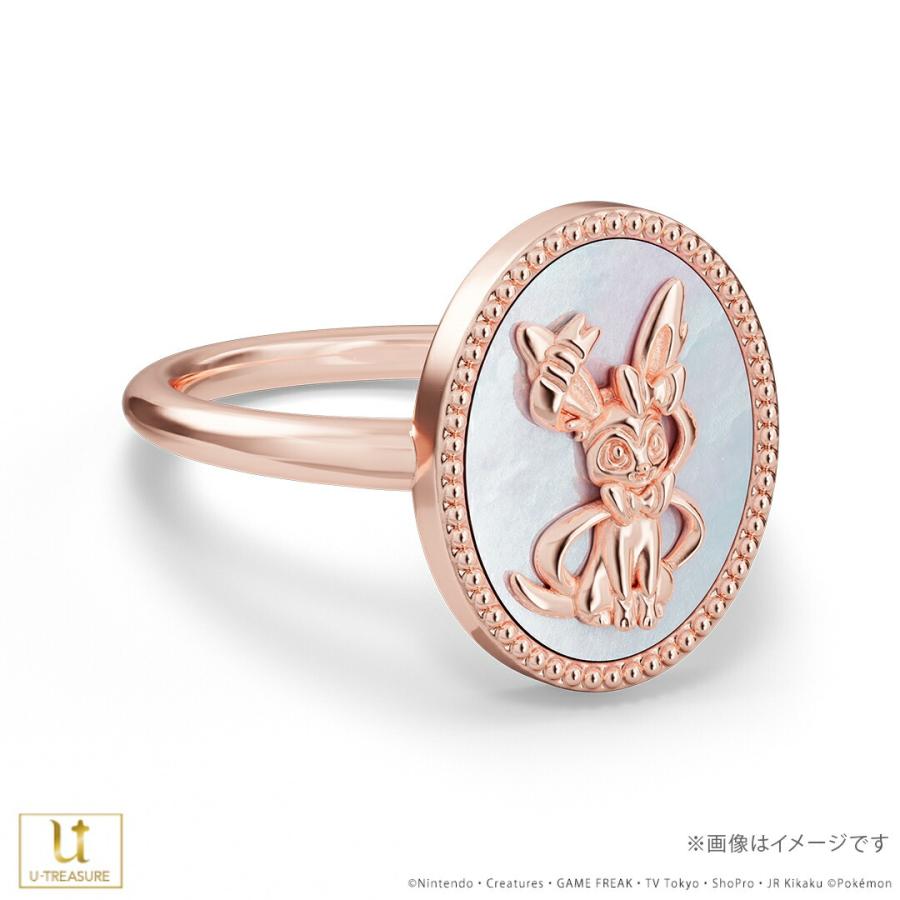 Pokemon（ポケモン） アクセサリー ニンフィア シェルリング シルバー