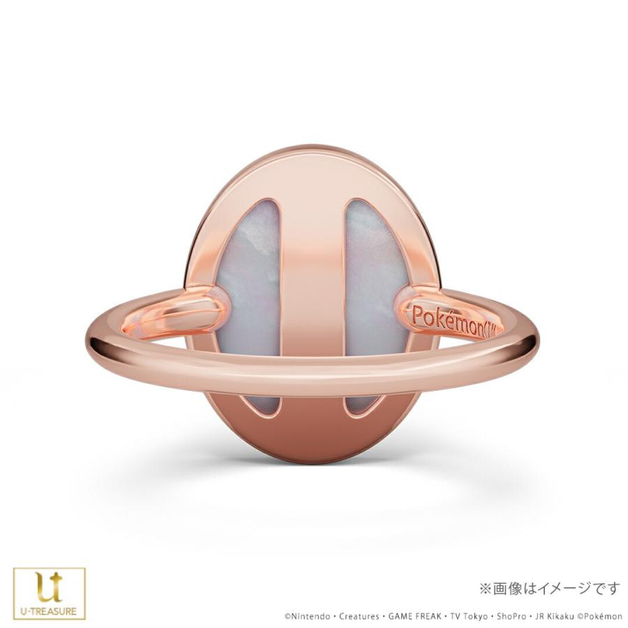 Pokemon（ポケモン） アクセサリー ニンフィア シェルリング シルバー 