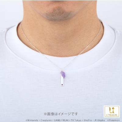 ポケモン グッズ メタモン ネックレス アクセサリー メタモン＆プレートネックレス K18イエローゴールド 男女兼用 ユニセックス プレゼントの画像