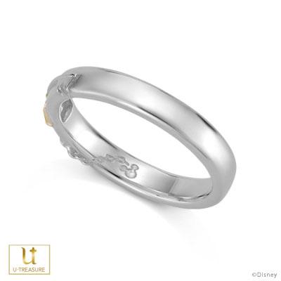 キングダム ハーツ 指輪 / キーブレード 「キングダムチェーン」 / リング プラチナ×K18YG 結婚指輪 リング 男女兼用 ペア メンズ レディースの画像