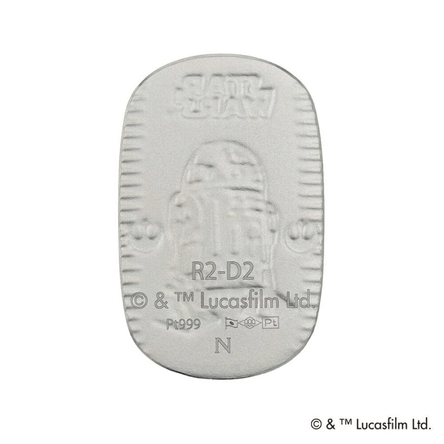 STAR WARS（スター・ウォーズ） R2-D2 小判 純プラチナ 10g PT999