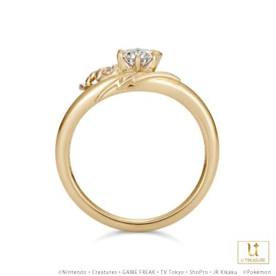 Pokemon（ポケモン） ピカチュウ リング 指輪 でんきモチーフリング