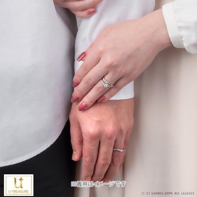 けろけろけろっぴ 指輪 リング レディース 女性 K18ピンクゴールド けろけろけろっぴ 婚約指輪 エンゲージリング アニバーサリージュエリー サンリオ プレゼント | けろけろけろっぴ | 03