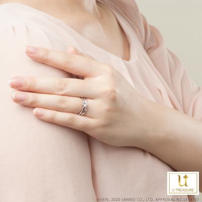 マイメロディ 指輪 リング My Melody リング レディース 女性 プラチナ 婚約指輪 エンゲージリング 記念日 サンリオ プレゼント ユートレジャー Rsamms 102 Pt950 Giv ギヴ Yahoo 店 通販 Yahoo ショッピング