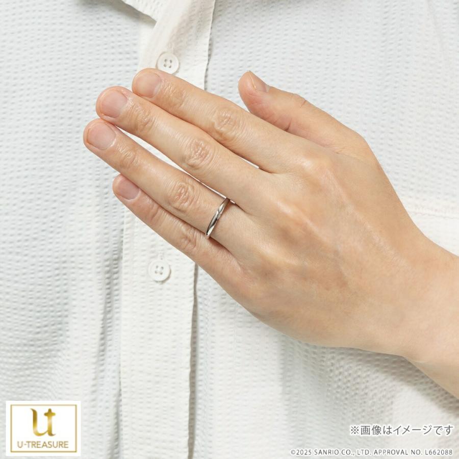 サンリオ シナモロール 指輪 リング サンリオキャラクターズ Cinnamoroll マリッジリング プラチナ ユニセックス 男女兼用 結婚指輪 プレゼントの画像