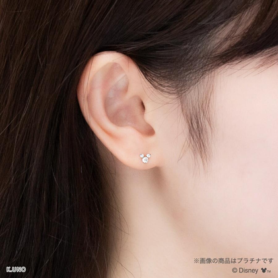 Disney（ディズニー） ケイウノ K.UNO / ミッキーマウス / ピアス K18 