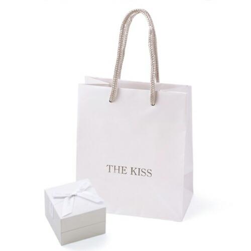 THE KISS シルバー ペアネックレス モアサナイト シンプル レディース メンズ ペアアクセサリー ペアジュエリー  カップル お揃い ザ・キッス プレゼント｜giv-store｜06