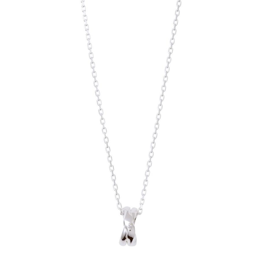 メンズ 男性 ネックレス THE KISS ザキッス シルバー ネックレス メンズ 単品 アクセサリー シンプル おしゃれ カップル 人気 プレゼント_1