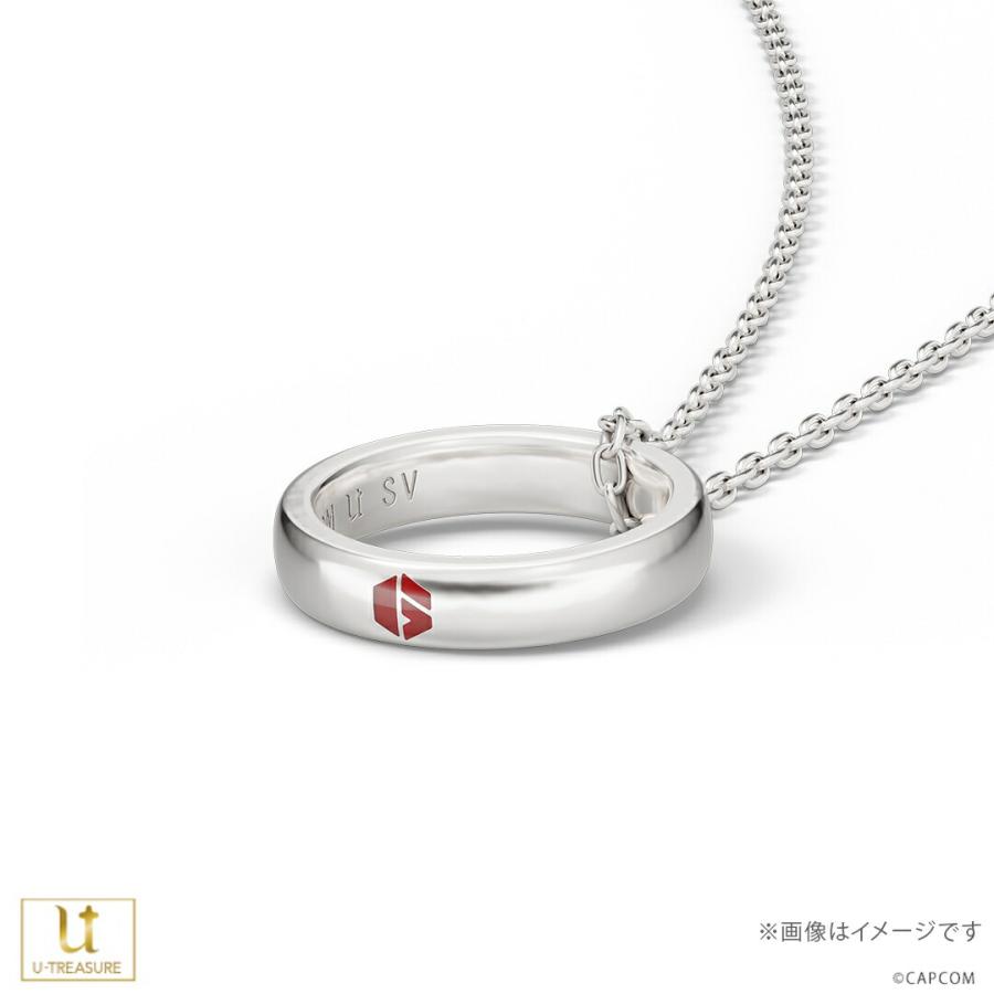 ストリートファイター 6 エド ED 指輪 シルバーリング ネックレス ストリートファイター 6 グッズ ネックレス リングネックレス シルバー