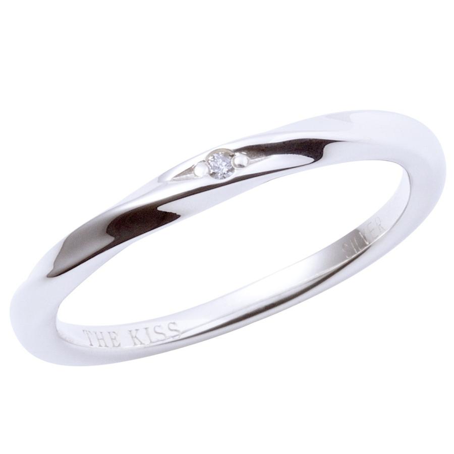 THE KISS ザ・キッス リング 指輪 シルバー ペアリング 男女兼用