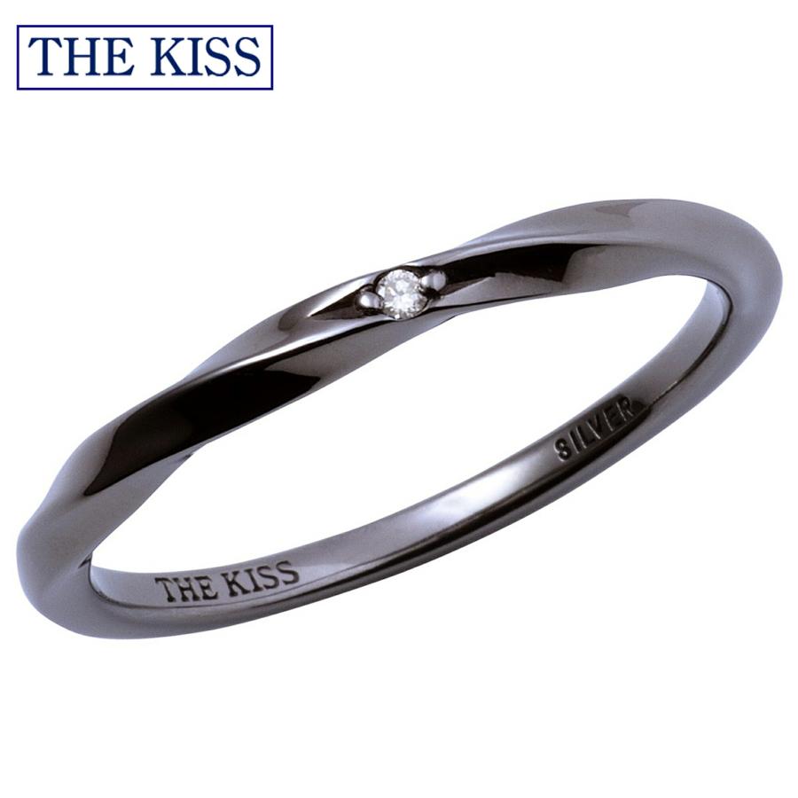 THE KISS シルバー ダイヤモンド リング メンズ 男性 ザ・キッス 