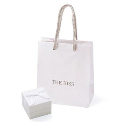 THE KISS ペアリング 指輪 シルバー ペアアクセサリー シンプル プレゼント ザ・キッス ザキッス キッス カップル 誕生日 記念日の画像