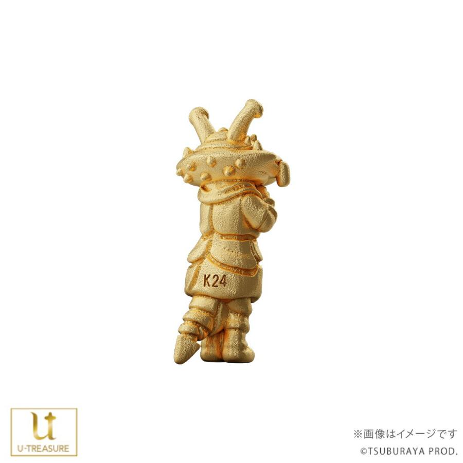 U-TREASURE カネゴン K24フィギュア 限定500体 カネゴン】純金フィギュア。約1cmの超ミニサイズ。500体限定