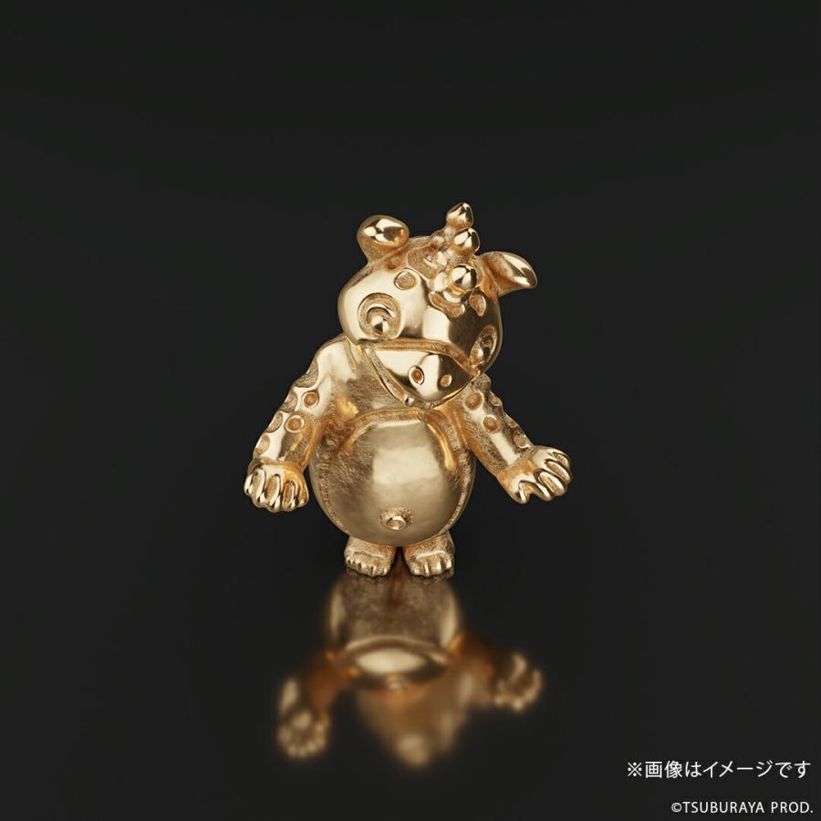 ウルトラマン グッズ フィギュア 300体限定 ブースカ 18金 ミニフィギュア K18イエローゴールド 世界限定商品 公式 ウルトラマン フィギュア ユートレジャーの画像