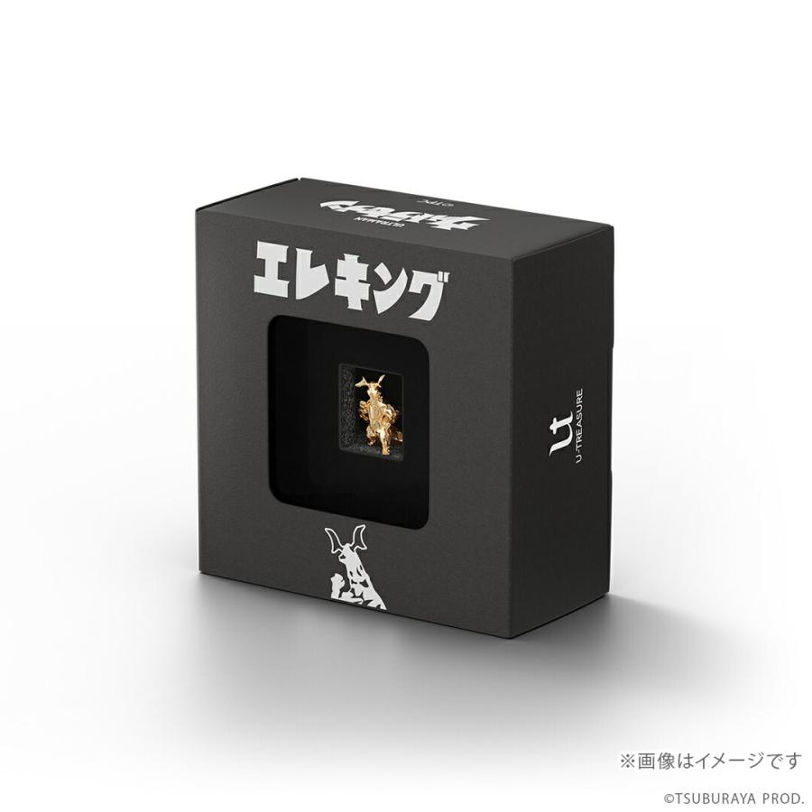 ウルトラマン グッズ フィギュア 300体限定 エレキング 18金 ミニ