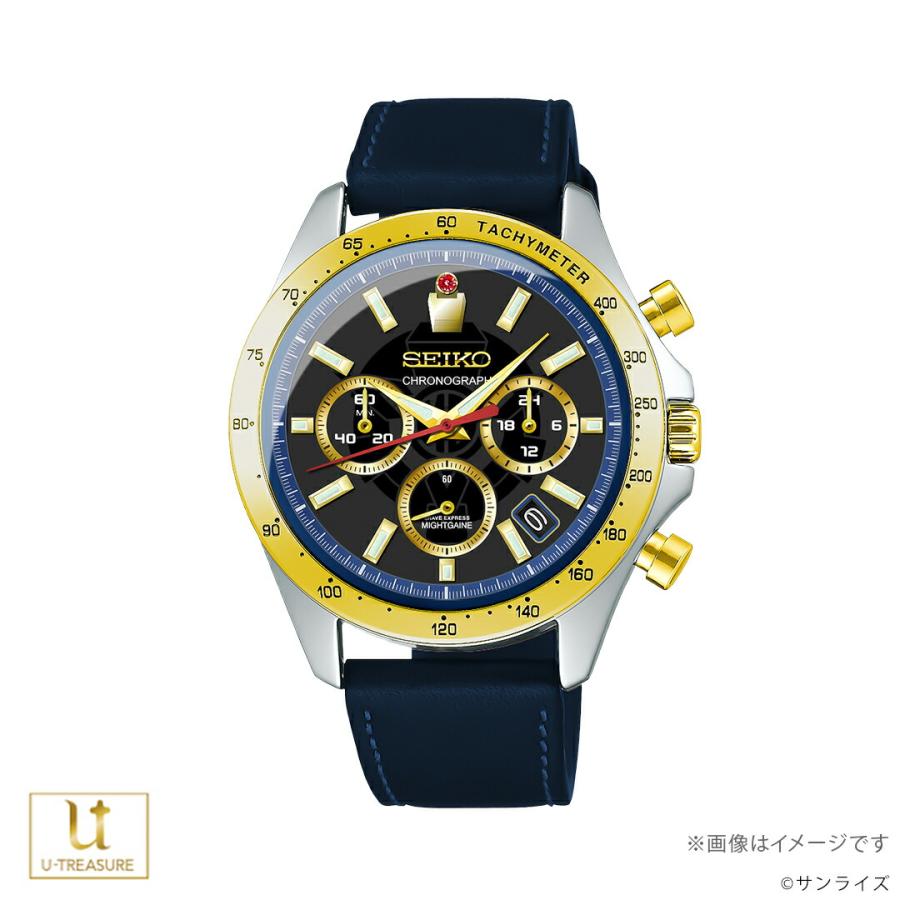 勇者特急マイトガイン 腕時計 SEIKO セイコー 30th Anniversary 限定 セイコーコラボレーションウオッチ 限定ウオッチ 限定300本 数量限定の画像