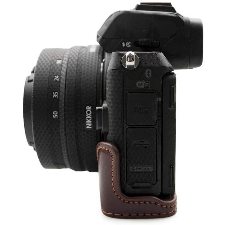 kinokoo Nikon Z50 ケース 本革 カメラケース ボディケース バッテリーの交換でき 三脚ネジ穴付き 本革（CF）  :20210731082036-01671:Give Joy Store - 通販 - Yahoo!ショッピング