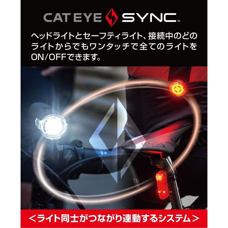 キャットアイ(CAT EYE) テールライト SYNC KINETIC ライト TL-NW100K ライト 自転車