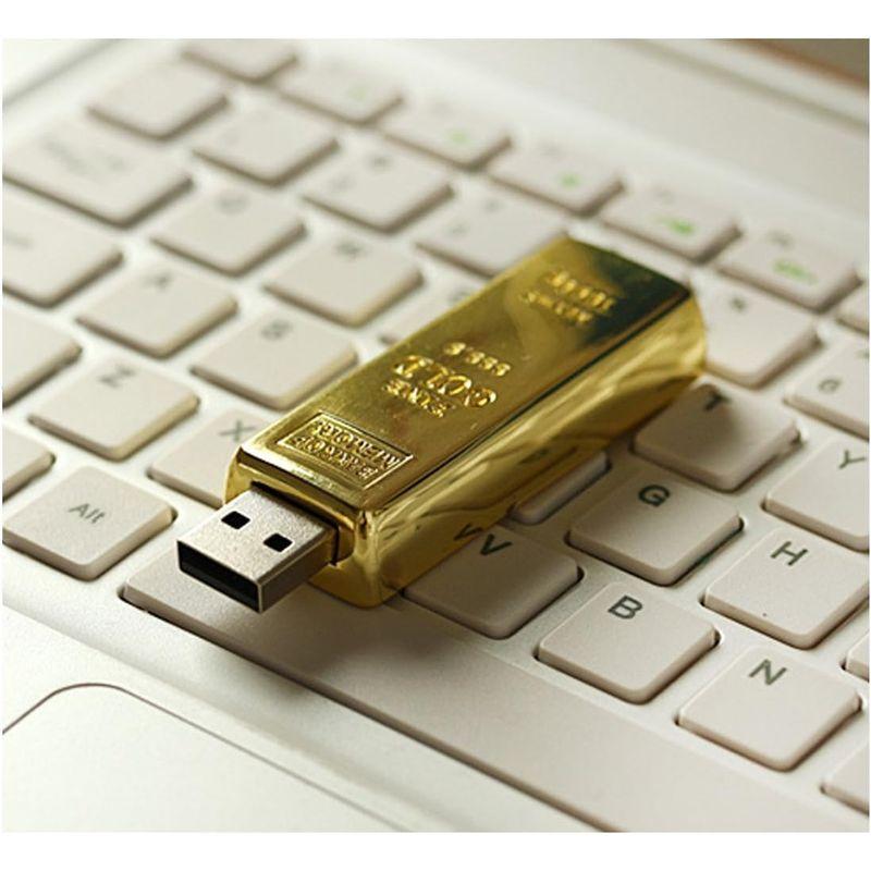503 PPLS USBメモリ 32GB 金塊 インゴット｜give-joy-store｜03