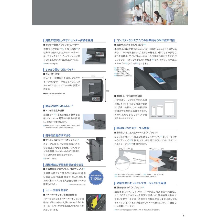 SHARP メンテナンスパーツ・予備トナー付き デジタルフルカラー SHARP メンテナンスパーツ・予備トナー付き デジタルフルカラー
