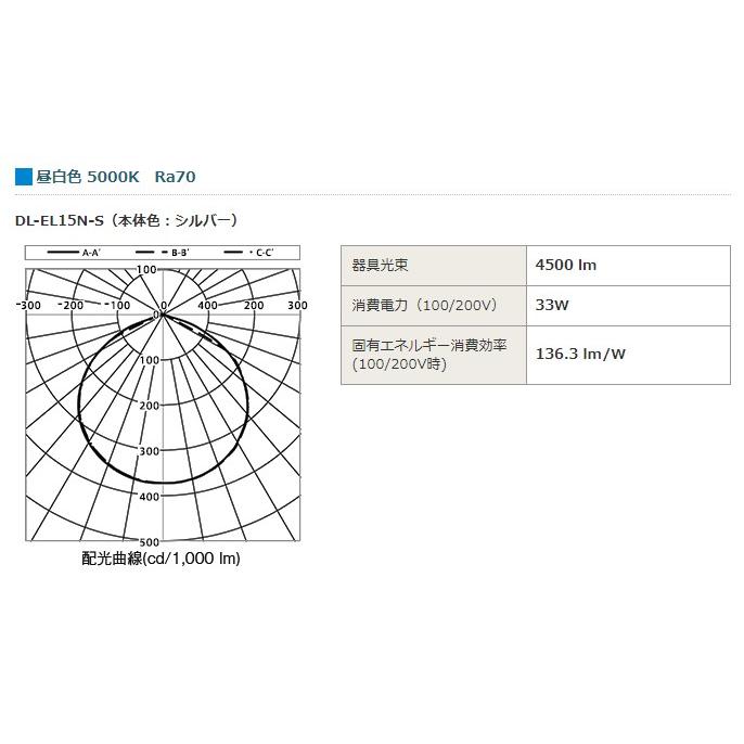 SHARP LED照明 小型投光器 DL-EL15N-S レフランプ300W バラ SHARP LED照明 小型投光器 DL-EL15N-S レフランプ300W バラ