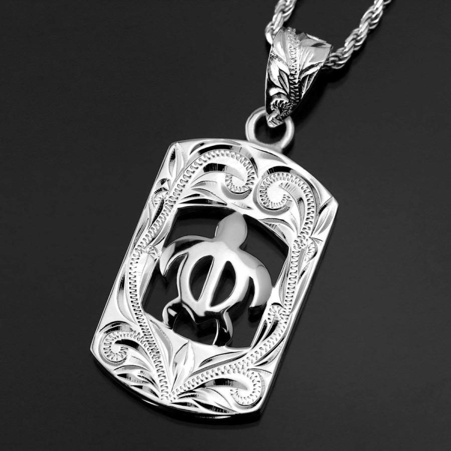 数量限定 特売 レイラニ ハワイアンジュエリー 亀 ホヌ 海亀 タグ型 プレート スクロール彫り ペンダント ネックレス メンズ シルバー 925 ロープチェーン6 Give Happiness 通販 Yahoo ショッピング 正規激安 Www sciences Africa