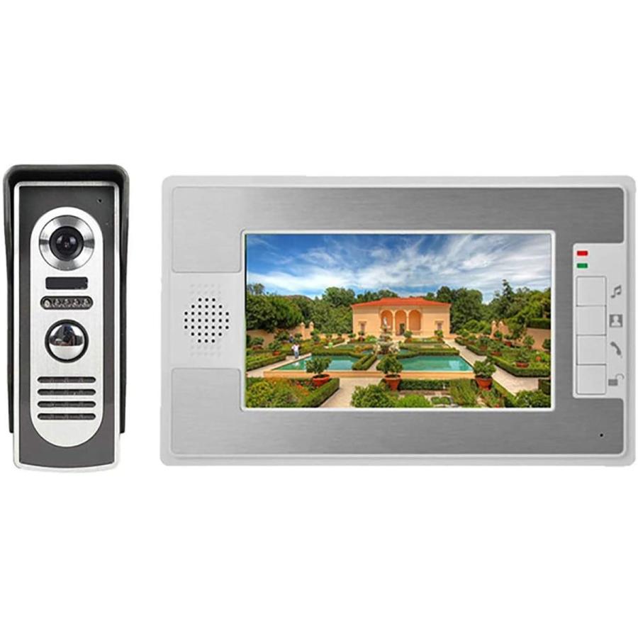 送料無料 可視ドアホン スマートホームビデオドアベル7インチワイヤレス監視ビデオボイスインターホンドアベル ホームスマートドアベル 呼び鈴 防犯対策 介護 来客 楽天1位 Www Kingfishswimming Com