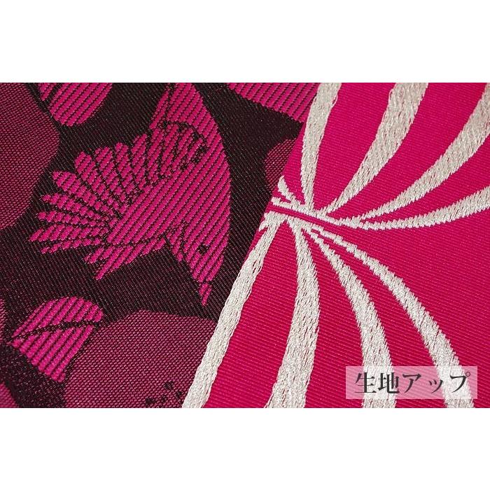 着物 洗える着物 セット ポリエステル 袷 小紋 リバーシブル 半幅帯 2