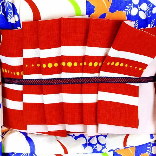 浴衣 セット レディース 2点 レトロ モダン 可愛い 金魚 青 浴衣セット