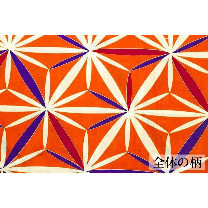 浴衣 セット レディース 2点 レトロ モダン ポップ 麻の葉 七宝