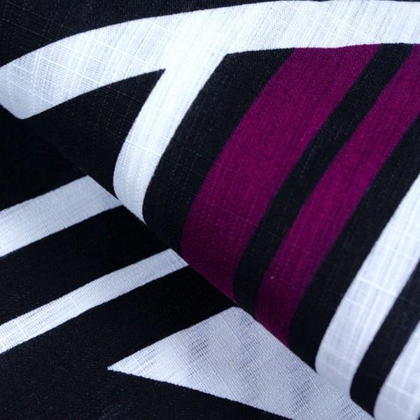 浴衣 単品 変わり織り 高級 安い 仕立て上がり 綿 モダン 粋 シック 黒 ストライプ 縞 幾何学模様 ゆかた ユカタ Yukata あすつく Yukata R1 Gu13 着物浴衣通販 ぎをん堂 通販 Yahoo ショッピング