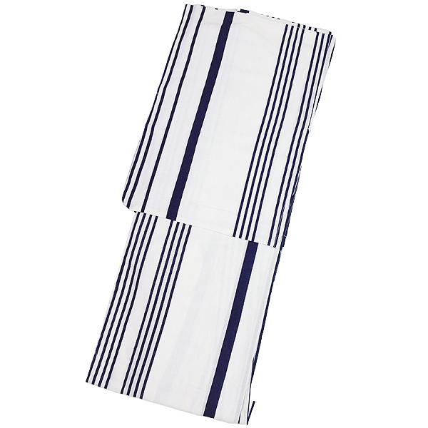 新品／未使用　ストライプ／縞 柄 浴衣 Fサイズ 綿100% y2312603_9.jpg