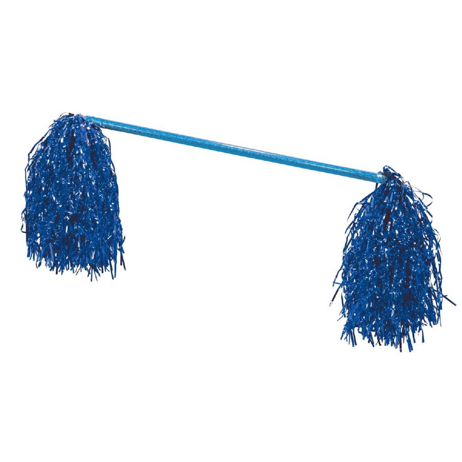 ギザブレインズ 店ポンポンバトン ブルー 運動会 体育祭 チア ダンス 保障できる