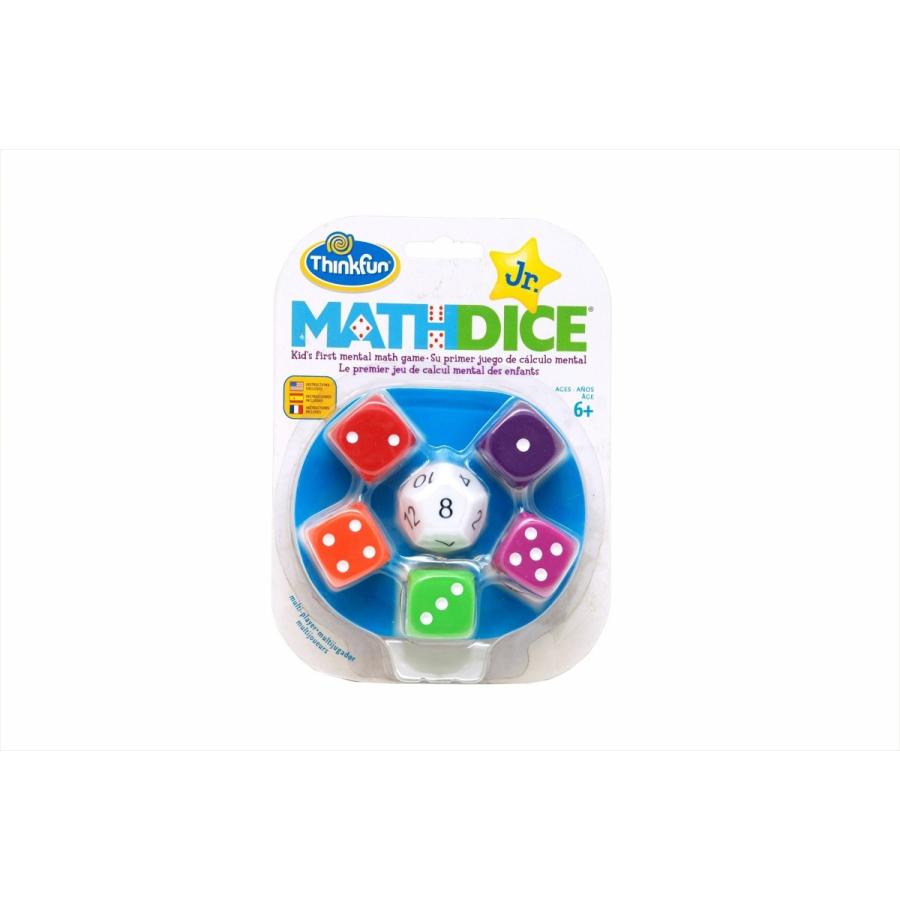 数字ゲーム マスダイスJr．(Math Dice Junior) シンクファン (ThinkFun) 正規品 脳トレ ギフト プレゼント｜giza-brains｜02