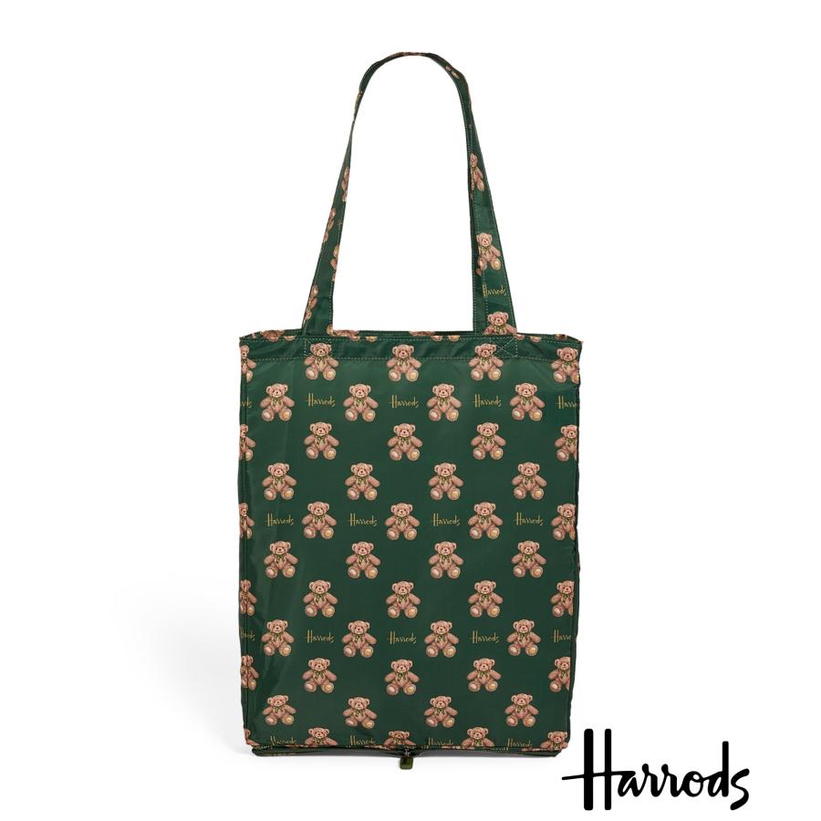 Harrods ハロッズ ジェイコブベア ポケットショッパー 携帯エコ Harrods ハロッズ ジェイコブベア ポケットショッパー 携帯エコ