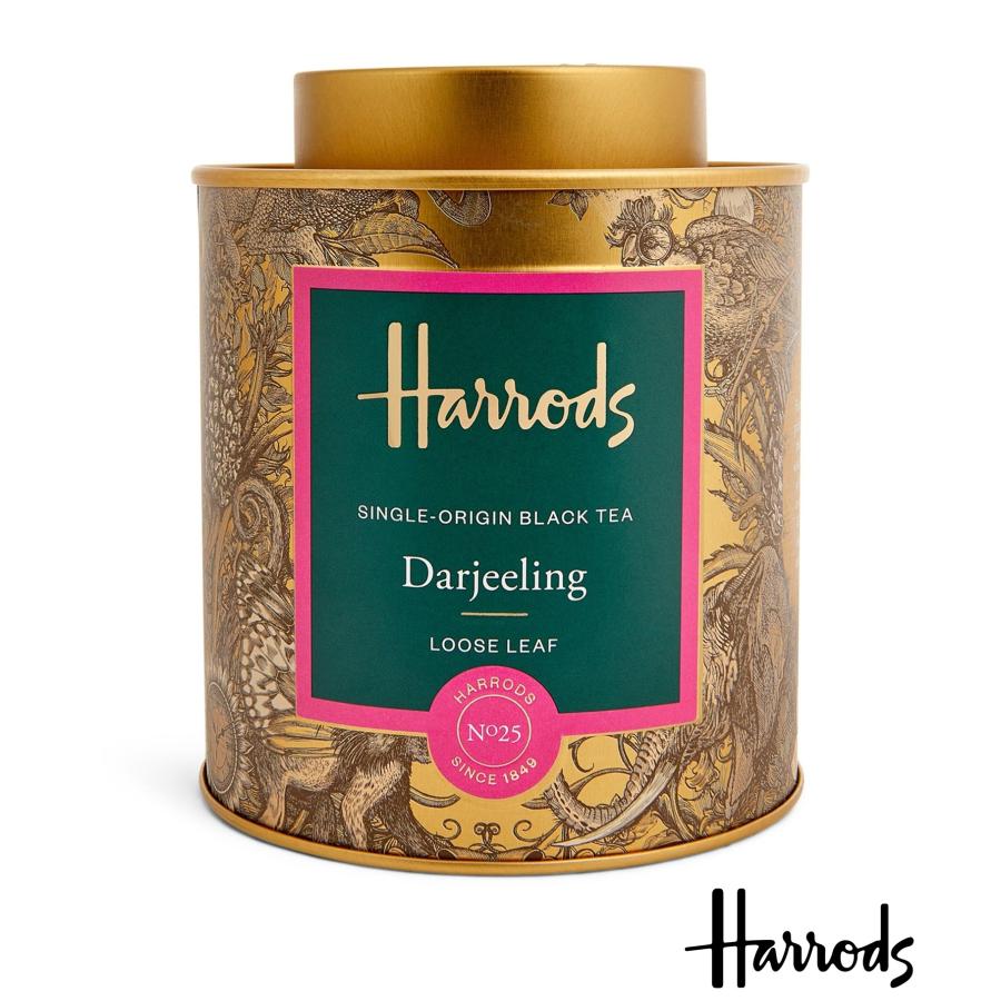 Harrods ハロッズ No.25 ダージリン Darjeeling Loose Leaf Tea Harrods ハロッズ No.25 ダージリン Darjeeling Loose Leaf Tea