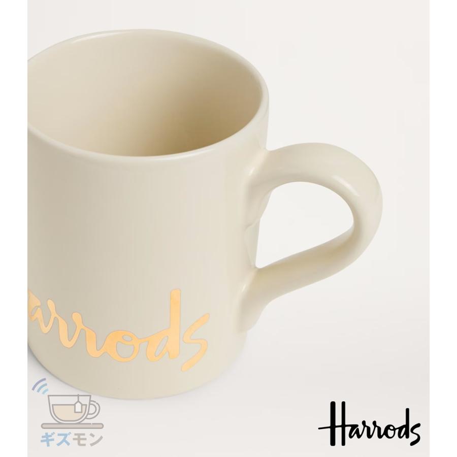 Harrods（ハロッズ） Logo Mug-ハロッズロゴマグカップ〜クリーム