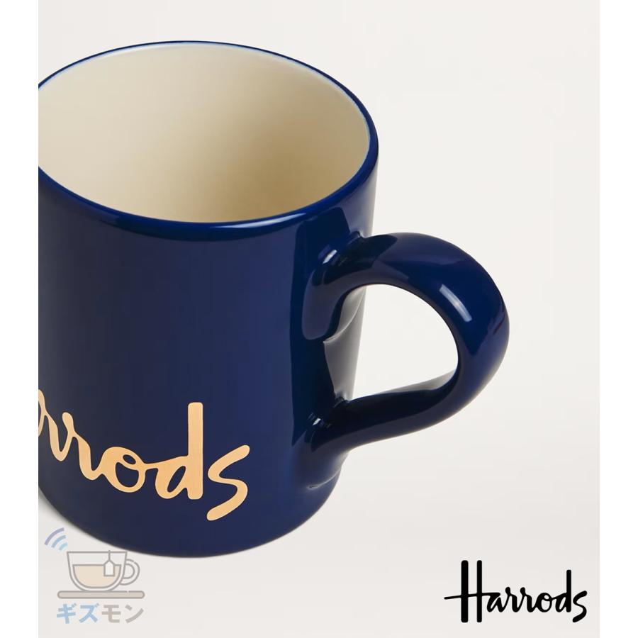 Harrods（ハロッズ） Logo Mug-ハロッズロゴマグカップ〜ネイビー