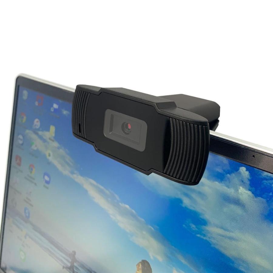 HEC Webカメラ 720P マイク付き 高画質100万画素 ZOOM Teams USB接続 