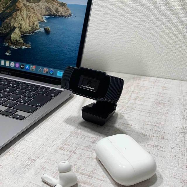 HEC Webカメラ 720P マイク付き 高画質100万画素 ZOOM Teams USB接続 