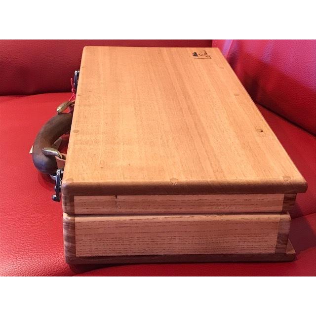 アトリエルボア　銘木製タックルボックス 