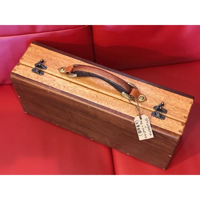 アトリエルボア 銘木製タックルボックス 