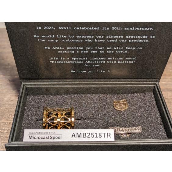 アベイル マイクロキャストスプール AMB2518 TR 20th GOLD アベイル マイクロキャストスプール AMB2518 TR 20th GOLD