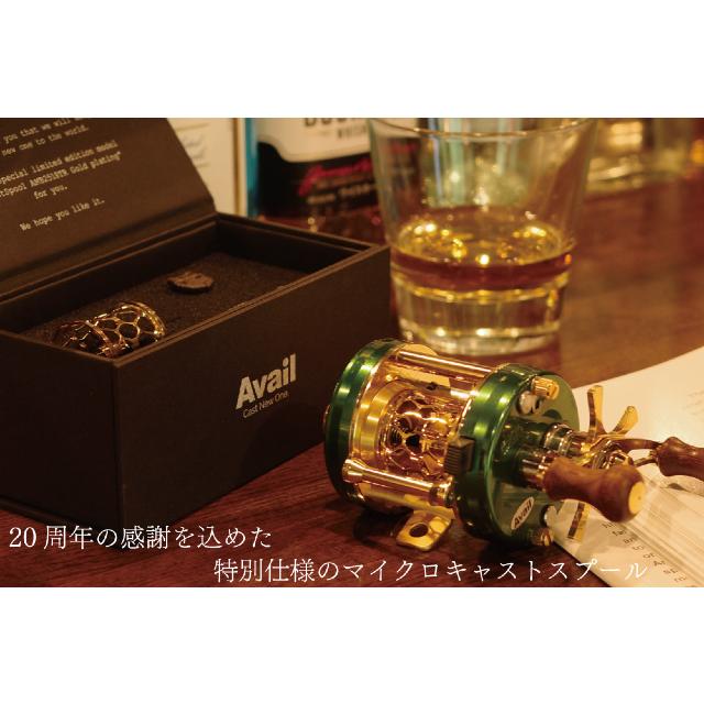 アベイル マイクロキャストスプール AMB2518 TR 20th GOLD アベイル マイクロキャストスプール AMB2518 TR 20th GOLD